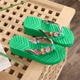 thumbnail image 2 of Domuza Platform Flip Flops for Women Chunky Sole Slides 2026 Summer Indoor Outdoor House Slippers Lightweight Sandals for Wide Feet Green 7.5（EU-39）, 2 of 5