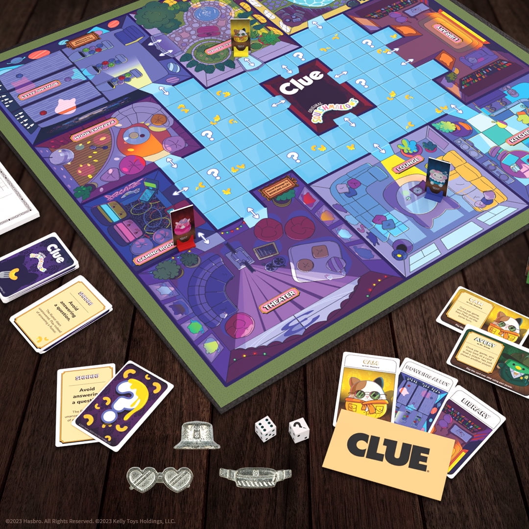 CLUE®: Original Squishmallows™ Board Game, by USAopoly