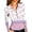 A004-Light Purple, variant on SAATLERI Women's Polo Shirt V-Neck Button Down Dressy Tops for Women Small Flower Print Polo Shirts Pullover Long Sleeve Tunic Tops