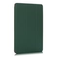 thumbnail image 2 of Dteck iPad Pro 12.9 inch 4th Generation 2020 Case with Built-in Pencil Holder, Slim PU Leather Tri-fold Stand Case Magnetic Flip Auto Wake Sleep Smart Cover, Deep Green, 2 of 10
