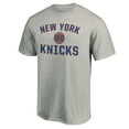 thumbnail image 2 of Men's  Heather Gray New York Knicks Victory Arch T-Shirt, 2 of 3
