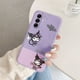 thumbnail image 3 of Funda de teléfono de dibujos animados para Samsung Galaxy A15 A55 M14 M15 M55 Linda Cinnamoroll Kuromi Kitty Cat Dog Anime funda trasera suave de silicona, 3 of 5