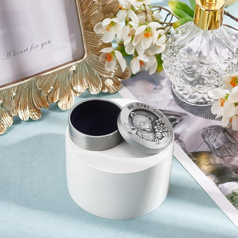 First Haircut Keepsake Box Baby First Curl KeepsakeBoxSet With Velvet