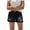 Black ①, variant on Women's Distressed Denim Shorts with Button and Pockets Stretch Jean Shorts for Women