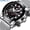 Silver Black, variant on New Watch Men Top Brand Luxury Mens Watches Sports Full Stainless Steel Waterproof Business Quartz Watch Relogio Masculino