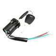 thumbnail image 2 of Unique Bargains Useful 3 Wires Ignition Switch Electric Bike Security Lock w 2 Keys, 2 of 2