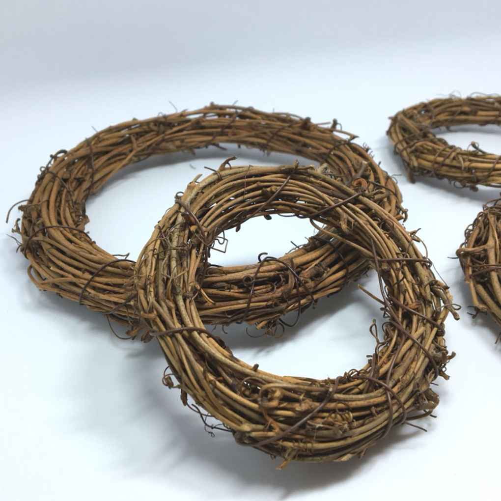 Download Holiday Time 1PCS Natural Dried Rattan Wreath Christmas ...