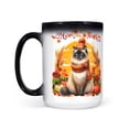 thumbnail image 2 of Happy Thanksgiving Siamese Give Thanks Fall Beanie Scarf Welcome Heat Color Changing Mug Cat Lover Kitten Owner Gifts Magic Coffee Mug - 00020, 2 of 4