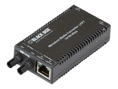 fiber media converter st connector