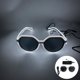 thumbnail image 1 of Gafas de sol LED de neón para fiesta, lentes luminosas para fiesta, Rave, mascarada, concierto, gran evento, 1 of 5