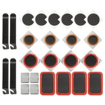 Bike Repair Kit with Tire Patch for Glueless Fixes Versatile for All Bikes Lightweight and Portable