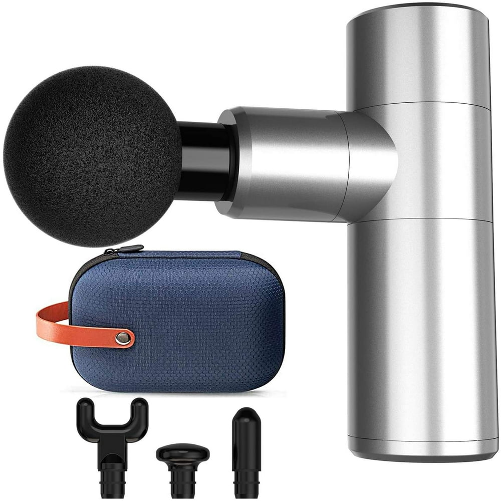 COTSOCO Mini Massage Gun, 4 Speeds Portable Handheld Percussion Muscle Massager Gun for Pain