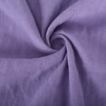 thumbnail image 6 of Meichang Work Dresses for Women Summer Elegant Crew Neck Tie Linen Dresses Solid Short Sleeve Loose Fit Knee Length Dresses Casual Lightweight Summer Midi Dresses Purple S, 6 of 6