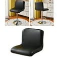 thumbnail image 2 of Removable And Washable PU Stools Covers Barstool Covers For Dining Room Office Conference Chairs Slipcovers Sleeves, 2 of 8