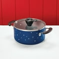thumbnail image 3 of Farberware Disney Bon Voyage 3 Quart Ceramic Nonstick Saucepot with Lid, Dishwasher Safe, Blue, 3 of 15