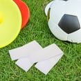 thumbnail image 1 of HINTRMENT 2 Pcs Brassards de Soccer Blancs Réglables Élastiques pour Équipe de Soccer Sports, 1 of 7