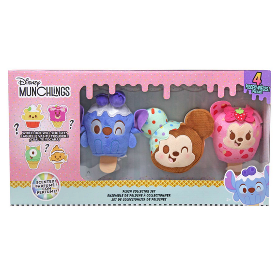 Disney Munchlings Plush Collector Set, Collectible Mini Plush, for Boys and Girls Ages 1 and up