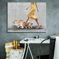 thumbnail image 5 of Epic Graffiti 'Woman With Corgi' by Svetlana Aleynikova Canvas Wall Art, 34" x 26", 5 of 8