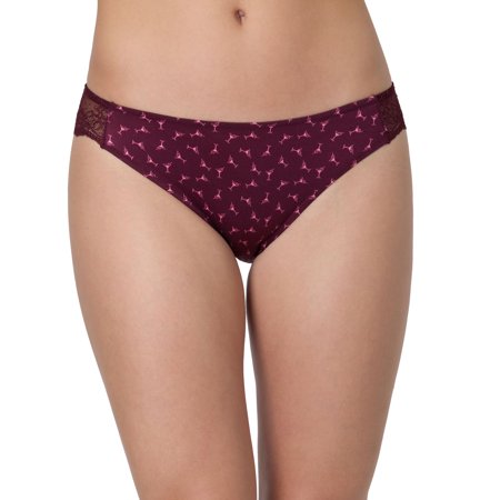 Maidenform Lace Back Tanga Underwear 40159 Color: Nightfire Red Size: 9