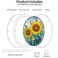 thumbnail image 4 of Acrylic Puzzle Suncatcher 83 Pieces, SunCatchers Puzzles Window Hanging, Home & Garden Decor, 7.4 in, 4 of 8