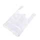 thumbnail image 1 of Bolsas de camiseta blancas Toyvian con asa, bolsas de embalaje para supermercado, 100 unidades, 1 of 2