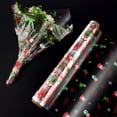 thumbnail image 2 of Miangastore Cellophane Wrapper OPP Christmas Theme Dustproof For General Users 1Pcs 40x3000cm, 2 of 8