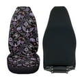 thumbnail image 4 of Uorisanigo Seat Covers Front Set for Cars Trucks SUV, Auto Accessories Decor, Universal Soft Blanket Cloth Purple Bat Pumpkin Seat Covers Universal Size Fit Auto Accessories, 4 of 7