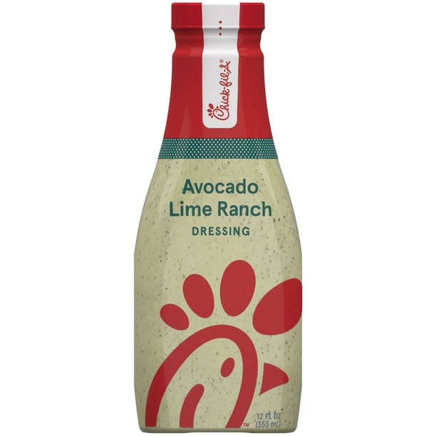 ChickFilA Avocado Lime Ranch Refrigerated Salad Dressing, 12 Fluid oz