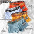 thumbnail image 2 of Calzoncillos bóxer deportivos para hombre, blancos, tallas ML, XL, XXL, con letras, banda ancha, de algodón transpirable, a la moda y para fitness., 2 of 5