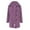 Purple #804, variant on Bovemsi Trench Coats Long For Women Winter Stand Collar Single Breasted Wool Blend Peacoat Thicken Jacket Fall Winter Clothes S