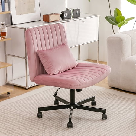 dtwnek velvet armless office chair product