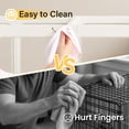 thumbnail image 5 of Clear Acrylic Plastic Dog Playpen Indoor, for Puppy Cat Rabbit Ferret Transparent Pet Pen, Easy Assemble Whelping Crate Kennel Cage Enclosure, Preferable for Small Dogs (23.6“ Height, 8 Panels), 5 of 8