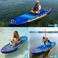 thumbnail image 5 of AISUNSS Inflatable Stand Up Paddle Board Wide SUP with Full Accessories,Anti-Slip EVA Deck, for Youth & Adults, 5 of 6