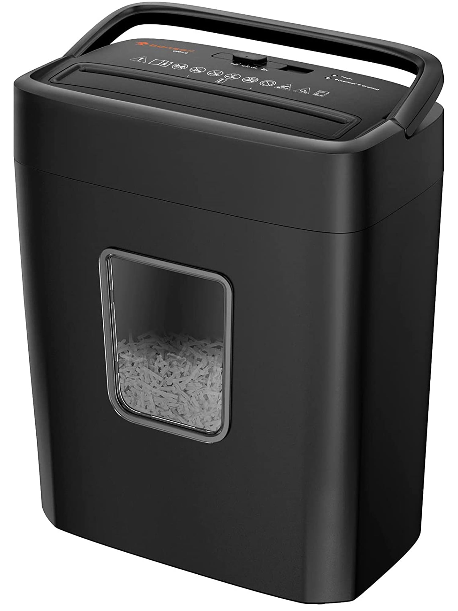 Bonsaii Paper Shredder 8Sheet Cross Cut Shredder with 4.2 Gallon Wastebasket C261C