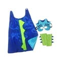 thumbnail image 1 of Disfraz con capa de dinosaurio para con de dinosaurio, guantes para pequeños, niñas, , vestido de recuerdo claro Colco Disfraz de Halloween, 1 of 8