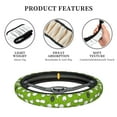 thumbnail image 6 of Daiia Steering Wheel Covers Funny Sheep Doing Yoga Elastic Skidproof Steering Wheel Protective Cover Case Steering Wheel Protector Comfortable Protective Case For Suv Sedan Decor, 6 of 8
