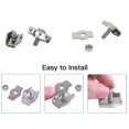 thumbnail image 2 of M3 Single Wire Rope Clip Wire Rope Clamps Adjustable Wire Clamps For (20pcs), 2 of 5