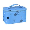 thumbnail image 2 of Portatil Maquillaje Bolso Grande Almacenamiento,Organizador Viaje,Estuche Maquillaje, impermeable, resistente, para viaje, plegable, metal, 2-tier, for dormitorio, 2 of 9