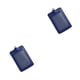 thumbnail image 2 of Seitruly Paquete de 10 portatarjetas de identificación Funda protectora de negocios de cuero Funda de tarjetas de autobús multifuncional de Vertical/Azul Oscuro 2piezas, 2 of 6