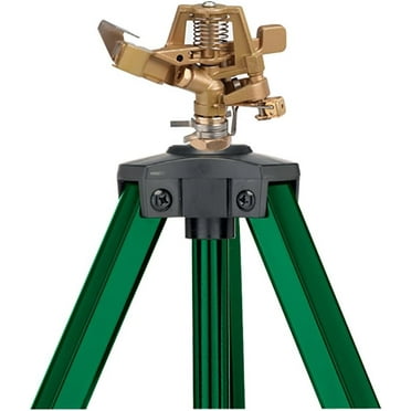 Orbit Impact Adjustable Zinc Tripod Sprinkler, New