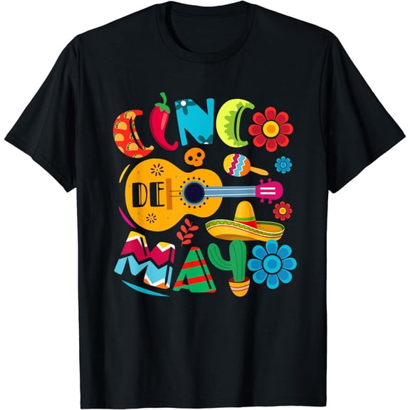 Cinco De Mayo Mexican Fiesta 5 De Mayo Funny Women Men Kids T-Shirt
