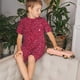 thumbnail image 4 of Balery Red Glitter Conjunto de Pijama Infantil de Manga Corta con Estampado – Ropa de Dormir de Algodón Suave-Medium, 4 of 6