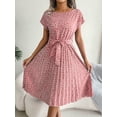 thumbnail image 2 of Floral Printed Dress for Women Summer Pleated Design Fashionable Comfortable, 2 of 6