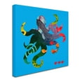 thumbnail image 2 of Trademark Fine Art 'The Octopus' Canvas Art by Whiskers Studio, 2 of 3