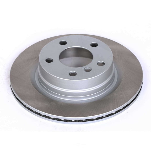 PowerStop EBR1403SCR Rear Coated Hat and Edge Rotor