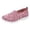 Pink, variant on ibiyuan Wide Toe Box Sneakers Women Adjustable Upper Women's Walking Shoes Knit Upper Embroidery Closed Toe on Womens Shoes Sneakers Classic Hands-Free Mary Jane Shoes Sock Shoe