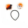 thumbnail image 2 of Fiudx Diadema de Murciélago con Sombrero de Bruja, Accesorio Espeluznante para Disfraz de Halloween, Decoración Divertida para Fiestas, Tocado Peculiar para Adultos y Todas Las Edades, Aspecto Único, 2 of 6
