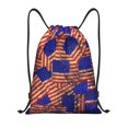 thumbnail image 1 of Fotbe Vintage USA Flag Bolsa Mochila con Cordón Estampada, Bolsa de Gimnasio Deportiva, Bolsa Cinch, Bolsa con Cordón para Hombres y Mujeres-Small, 1 of 6