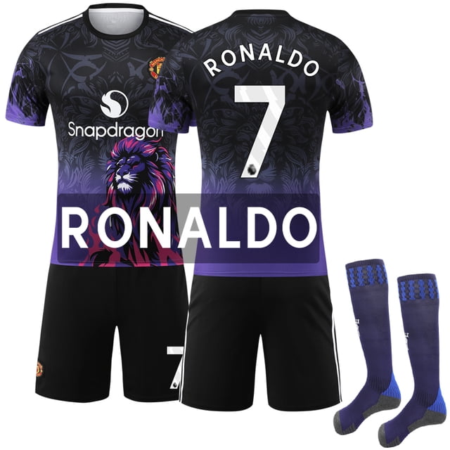 2025-2026 Manchester United Special Edition Kids Adult Football Shirt No.7 Ronaldo