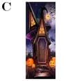 thumbnail image 4 of 3D Halloween Pumpkins Door Wall Sticker Self-adhesive Mural Sticker PVC Durable Door Wall Sticker, 4 of 5